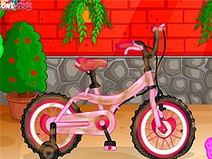 Игра Помой детский велосипед